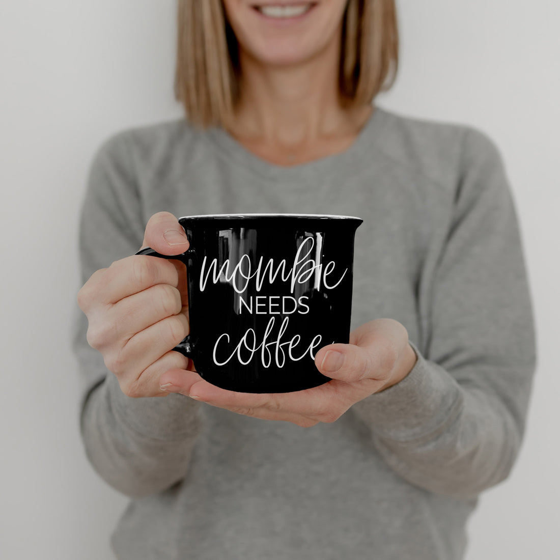 Halloween Coffee Lover Mom Gift Black Ceramic Mombie Mug
Halloween Baby Shower Gift Mombie Coffee Cup